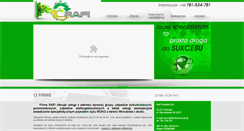 Desktop Screenshot of konteneryrafi.pl